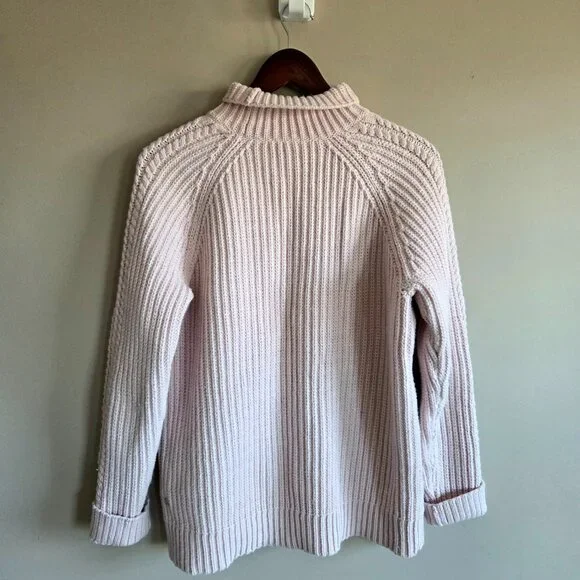 Lululemon light pink cotton textured sweater - Picture 3 of 6